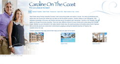 Desktop Screenshot of carolineonthecoast.com